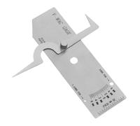 ERINGOGO Jauge de Soudage Métrique pour Inspection de Soudures Outil Multifonction pour Mesure Précise Profondeur de Fusion Adaptée Aux Soudeurs et Amateurs