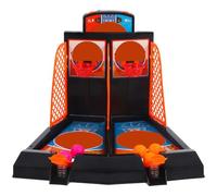 ERINGOGO Jeu de Basket-Ball à Ressort pour Doigts - 1 Pièce - Jeu Éducatif Interactif Portable - Développe la Motricité Fine - pour Bureau et Loisirs - Matériaux Solide et Résistants
