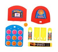 ERINGOGO Jeu de Basket-Ball de Bureau pour Garçon Fille Plastique Coloré Éducatif Compact pour Motricité Concentration et Coordination Main-œ Adapté Dès la Petite Enfance