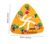 ERINGOGO Jeu de Labyrinthe Bois pour Garçon Fille Interactif Éducatif avec Déplacement Mobile Jeu de Société Familial pour Éveil et Apprentissage