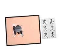 ERINGOGO Jeu Éducatif Tissu pour Motricité Fine Maternelle pour Garçons et Filles Set Développement Créativité et Observation pour Jardin Denfants et Maison