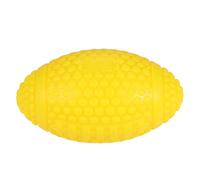 ERINGOGO Jouet à Mâcher pour Chien Forme De Ballon De Rugby Jouet Éducatif Indestructible pour Jeu Nettoyage Accessoire pour Animaux De Compagnie Jaune