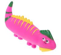 ERINGOGO Jouets De Lézard en Latex Dentition Grinçant Chiot Jouets à Mâcher pour Chiots Grincement à Mâcher en Latex pour Animaux De Compagnie Drôle De Chien Émulsion