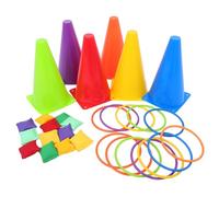ERINGOGO Jouets Sportifs en Plein air pour Enfants Sac de Haricot Lancer des Jeux d'extérieur Tossage de Seau de Sacs Lancer Un Jeu d'activité Toy Rague de Jeux de Sport