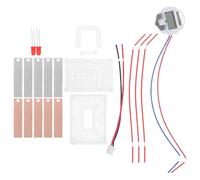 ERINGOGO Kit D’expérimentation Physique à Piles de Fruits DIY Électrodes Zinc-cuivre, Batterie Pomme de Terre, Éducatif Scientifique pour Élèves et Activités Scolaires D’électricité