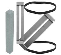 ERINGOGO Kit D’Outils de Lutherie pour Guitare Bloc de Ponçage à Rayon Vert 3 Protections de Touche Pierres à Polir pour Frettes Élastiques de Maintien - Entretien Réparation et