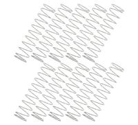 ERINGOGO Kit de 10 Ressorts de Vidange pour Lave-linge Ressort de Bouchon Étanche 1,2x22x100 Mm Force 10 Compatible pour Réparation de Machine à Laver Pièces de Maintenance