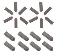 ERINGOGO Kit de Balais de Charbon pour Moteur de Sèche-cheveux, 20 Pièces en Carbone Argenté, Installation Facile et Performance Stable pour Accessoires Cheveux