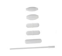 ERINGOGO Kit de Barres Magnétiques Ptfe Corrosion pour Mélangeur de Laboratoire Ensemble de Rotor Magnétique pour Applications Chimiques et Biologiques