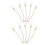 ERINGOGO Kit de Réparation 10 Ressorts Métalliques en Acier Inoxydable pour Piano Droit Accessoires pour Mécanisme de Marteau Utilisation sans Assistance pour Instruments de Musique