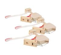 ERINGOGO Kit de Réparation pour Marteaux de Piano Droit 3 Pièces en Bois, Accessoires pour Talons de Marteau Vertical Compatibles, Pièces de Rechange pour Mécanisme de Piano, Entretien