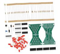 ERINGOGO Kit de Soudure Électronique DIY avec Sablier Ajustable pour Amateurs Expérimentés Ensemble Daccessoires pour Pratique et Projets Électroniques Cadeau pour
