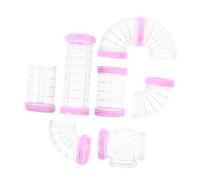 ERINGOGO Kit De Tubes De Labyrinthe pour Hamster Tunnel pour Cage à Rats Accessoire De Jeu pour Petits Animaux Tunnel Extérieur pour Agrandir La Cage