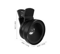 ERINGOGO Kit Objectifs Téléphone Super Angle et Macro Clip Léger et Portable Matériaux Durables Compatible avec Smartphones pour Photographie Quotidienne et Voyage