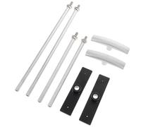 ERINGOGO Kit Rallonge Poignée Valve Évacuation Eaux Usées Camping-Car 2 Pièces Tiges 15 Cm et 23 Cm Transparent Accessoires Vidange Réservoir Extension Compatible Système VR