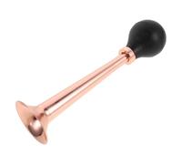 ERINGOGO Klaxon à Poire en Laiton Robuste, Corne Acoustique Puissante Portable, Avertisseur de Sécurité Pneumatique Manuel pour Signalisation D'urgence en Extérieur et Alertes