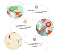 ERINGOGO Labyrinthe Jouets inspirés de Montessori de Jeu sur Piste d'équilibre mathématique Montessori Teaser Interactive Children's Toy Jeu de Labyrinthe en Bois