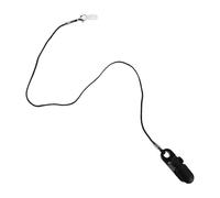 ERINGOGO Lanière Anti-perte pour Amplificateur Auditif avec Clip de Maintien en Nylon et Silicone, Cordon de Sécurité Noir Adapté pour Garçon et Filles et Personnes Âgées à Domicile