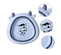 ERINGOGO Lavabo Pliable Bébé en Plastique Design Antidérapant Pratique Lavage Visage Matériau PP Maison 1 Pièce