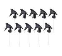 ERINGOGO Lot de 10 Buses de Pulvérisation Noires en Pet 2 Modes Réglables pour Flacons Standard 28/400, pour Jardinage et Beauté