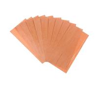 ERINGOGO Lot de 10 Feuilles de Cèdre pour 150X65Mm Épaiss 0.3Mm Accessoire Humidification Naturel Parfumé