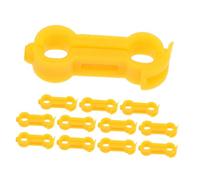 ERINGOGO Lot de 12 Correcteurs de Pattes pour Perroquets Ajusteurs de Posture en Matériau Sûr Taille Standard pour Correction des Orteils en Dedans Utilisation Vétérinaire Oiseaux