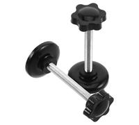 ERINGOGO Lot de 2 Boutons de Remplacement M6x50 pour Déambulateur, Poignées Manuelles en Plastique Solide Vis à Main Moletée, Accessoires Universels pour Fauteuil Roulant et Outils