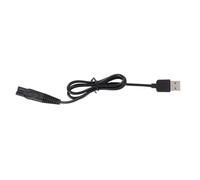ERINGOGO Lot de 2 Câbles D'alimentation USB pour Rasoir Électrique, Charge Rapide, Compatible Rasoirs Portables, Adaptateur Secteur Pratique pour Voyage et Usage Quotidien Homme