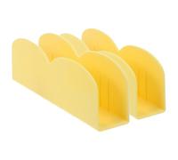 ERINGOGO Lot de 2 Clips Stabilisateurs Antidérapants pour Parc Bébé, Accessoires de Fixation Sol Jaunes, Supports Robustes pour Barrières de Sécurité, pour Sécuriser Zones de Jeux