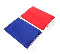 ERINGOGO Lot de 2 Pelles à Neige pour Voiture Moufles Chaudes, Grattoirs à Glace Ergonomiques Bleu et Rouge, Accessoires de Déneigement Pratiques et Portables pour Pare-Brise en Hiver