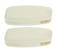 ERINGOGO Lot de 2 Poignées en Plastique pour Store Vertical Accessoires pour Tendeur de Cordon de Store Vénitien Poignée de Rideau Verticale Compatible Maison Bureau et Hôtel Couleur