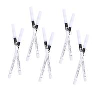 ERINGOGO Lot De 24 Crayons Eye-liner Blanc Bois, Stylo De Maquillage Yeux, Pointe Fine Imperméable, Longue Tenue, Pour Femme, Maquillage Quotidien Et Soirée