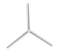 ERINGOGO Lot de 3 Stylos Vides 3ml pour Manucure et Maquillage Liquide, Applicateurs Rotatifs Gris et Argenté, Accessoires Cosmétiques Anti-fuite pour Femmes, Usage Professionnel et Voyage