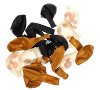 ERINGOGO Lot de 30 Ballons en Latex 30 CM pour Décoration Nouvel An Fête et Scène 5 Ballons Dorés 5 Noirs Rose Doré Couleurs Paillettes Aléatoires Couleur Aléatoire