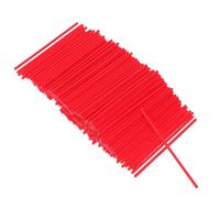 ERINGOGO Lot de 300 Rallonges Rouges pour Aérosol Tubes D’Extension en PP 3 MM X 100 MM Pailles de Rechange Nettoyant et Dégraissant Adaptées aux Espaces Restreints et Travaux de
