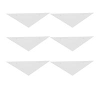 ERINGOGO Lot de 4 Coussins de Protection Triangulaires Verts pour Foot Protecteurs D’Angle Solide en Plastique Adaptés aux Coins de Table de Foot Anti-Rayures et Faciles à Nettoyer