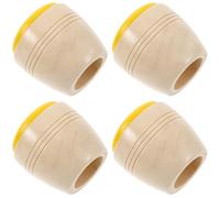 ERINGOGO Lot de 4 Kaléidoscopes en Bois aux Formes Variées, Petits Jouets Décoratifs Colorés pour Garçon et Filles, Kaléidoscope Amusant et Éducatif, Présent Fête Couleur Couleur Aléatoire