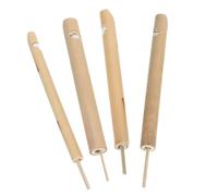 ERINGOGO Lot de 4 Sifflets d'Oiseau en Plastique Musical Éducatif pour Garçon et Filles Flûte d'Alouette Colorée Instrument de Musique Créatif pour Éveil et Apprentissage Présent