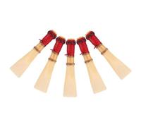 ERINGOGO Lot de 5 Anches de Basson Moyennes Accessoires Solide pour Instruments à Vent en Bois Compatibles Musiciens D’Orchestre et Étudiants Outils D’Entretien Pratiques pour Basson