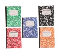 ERINGOGO Lot De 5 Cahier de Dissertation B5 à Couverture Souple Marbre