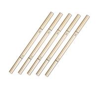 ERINGOGO Lot de 5 Crayons à Sourcils Waterproof Triangulaires Double Embout 1,2 Mm, Stylos Anti-transpirants pour Femmes, Maquillage Précis Solide, Outils Portables pour Dessin Naturel
