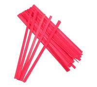 ERINGOGO Lot de 50 Bandes de Bambou Tressé pour Tissage D'éventails, Matériau Polyvalent Lisse Création de Peintures Tissées et Activités Familiales