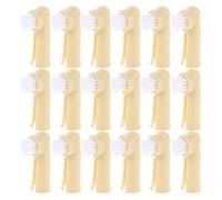 ERINGOGO Lot de 50 Brosses à Dents en Silicone pour Chiens et Chats, Taille Petite, Poils Souples Protecteurs, Brosses à Doigts pour Hygiène Bucco-dentaire, Nettoyage Doux pour Chiots