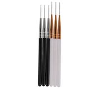 ERINGOGO Lot de 6 Applicateurs Micro-Brosses Noirs et Blancs pour Cils et Sourcils Brosse Spirale Flexible Ultra-Fine pour Rehaussement Extensions et Maquillage Précis des Yeux Outil