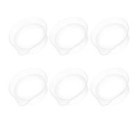 ERINGOGO Lot de 6 Becs Verseurs en Plastique Étanches pour Bouteilles Isothermes 5 Lbs Accessoires Anti-Fuite pour Carafes et Bouteilles d'Eau Chaude Compatible avec Anneau Isolant