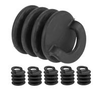 ERINGOGO Lot de 6 Bouchons de Vidange Universels en Caoutchouc Marin 31 MM pour Kayak Sit-on-Top et Canoë Étanches Compatibles pour Kayak de Loisirs et Activités Nautiques