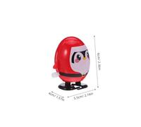 ERINGOGO Lot De 6 Jouets À Remonter en Forme De Pingouin Figurines Parent-Enfant Jouets À Remonter De Dessin Animé en Plastique