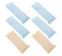 ERINGOGO Lot de 6 Paquet de Charbon de Bambou Pratiques en Lin Naturel Absorbeur D'humidité et Désodorisant pour Chaussures et Placards à Usage Domestique Couleur Couleur Aléatoire