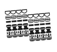 ERINGOGO Lot De 8 Boucles De Collier pour Animaux De Compagnie Boucles De Collier Matériel Boucle Décorative Remplacement De Boucle De Collier Boucle De Réparation pour Sangles