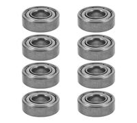 ERINGOGO Lot de 8 pièces et accessoires pour fauteuils roulants 608ZZ en acier, roulements de roue de fauteuil roulant, précision de manœuvre et fonctionnement silencieux, hôpitaux